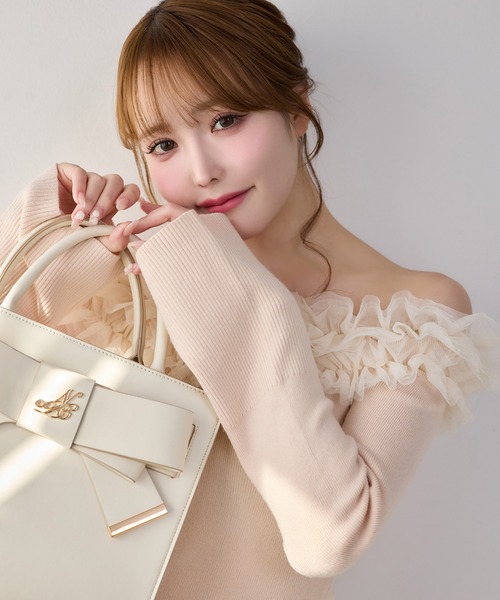 WEB限定】リボントートバッグ（トートバッグ）｜one after another