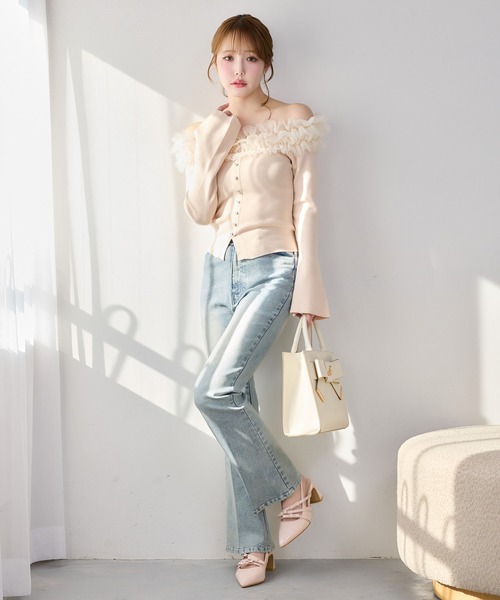 one after another NICE CLAUP(ワンアフターアナザーナイスクラップ)の「【WEB限定】リボントートバッグ(トートバッグ・レディース・ミント/アイボリー/ブラック/ピンクベージュ・FREE)」の21枚目の写真