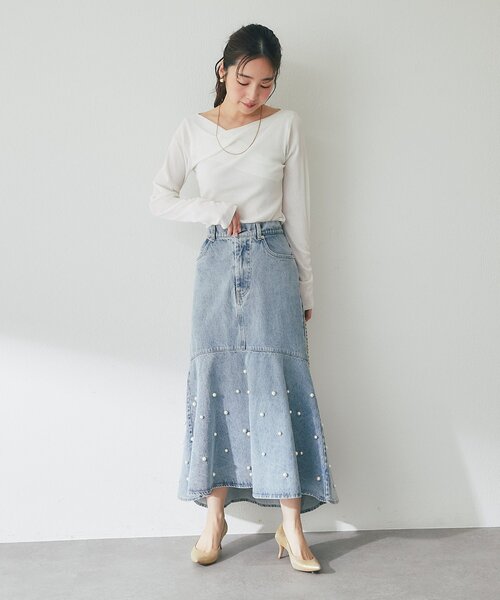 セール】【完売カラー再予約開始！】ドレープネックプルオーバー（T