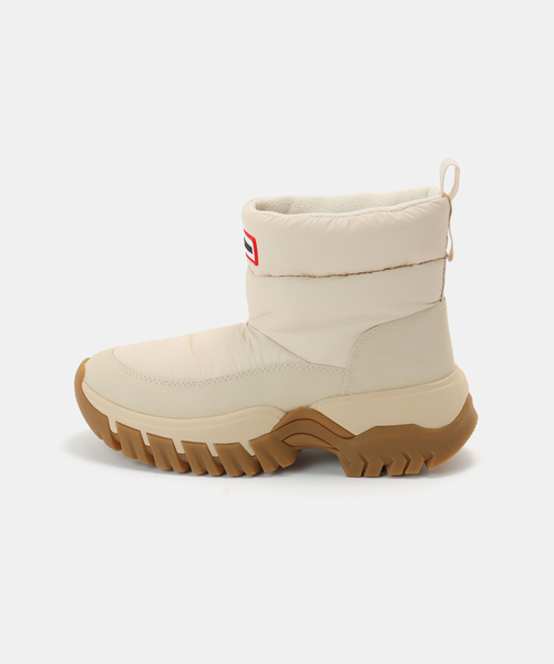 HUNTER(ハンター)の「HUNTER/ハンター WANDERER SHORT S BOOTS(ブーツ・レディース・ブラック/アイボリー・24cm/23cm/25cm)」の3枚目の写真