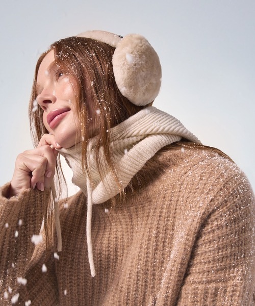 EMU Australia（エミューオーストラリア）の「Angahook Earmuff / イヤーマフ（イヤーマフ・レディース・ブラウン/キャメル/ブラック・FREE）」の5枚目の写真