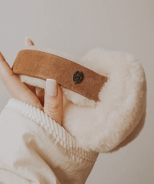 EMU Australia（エミューオーストラリア）の「Angahook Earmuff / イヤーマフ（イヤーマフ・レディース・ブラウン/キャメル/ブラック・FREE）」の6枚目の写真