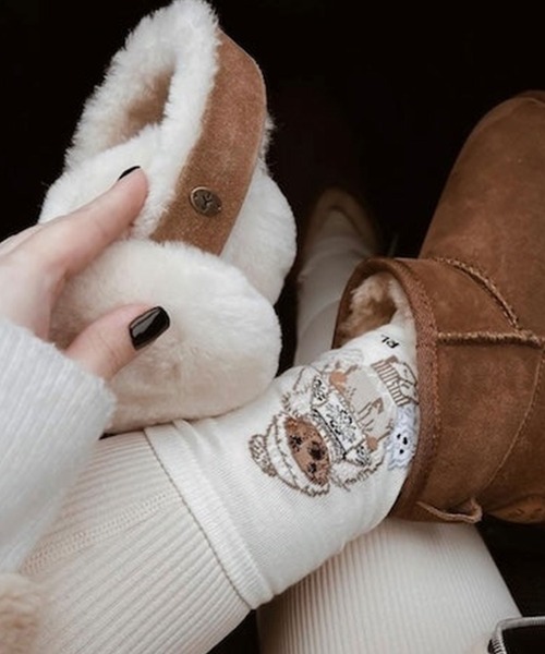 EMU Australia（エミューオーストラリア）の「Angahook Earmuff / イヤーマフ（イヤーマフ・レディース・ブラウン/キャメル/ブラック・FREE）」の7枚目の写真