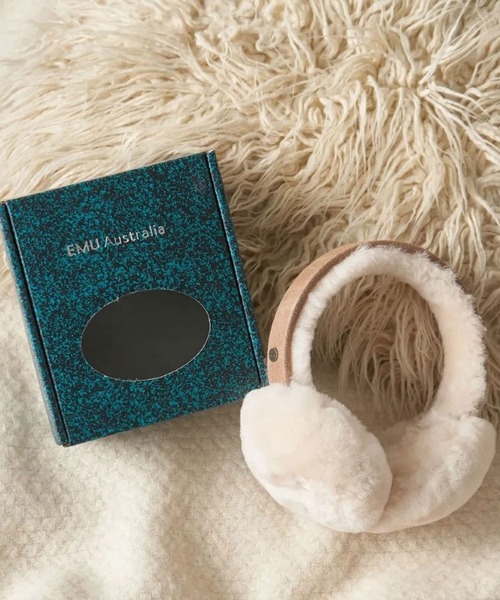 EMU Australia（エミューオーストラリア）の「Angahook Earmuff / イヤーマフ（イヤーマフ・レディース・ブラウン/キャメル/ブラック・FREE）」の8枚目の写真