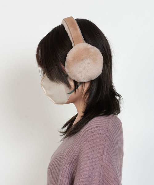 EMU Australia（エミューオーストラリア）の「Angahook Earmuff / イヤーマフ（イヤーマフ・レディース・ブラウン/キャメル/ブラック・FREE）」の11枚目の写真