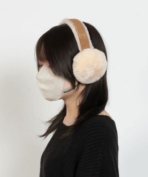 EMU Australia（エミューオーストラリア）の「Angahook Earmuff / イヤーマフ（イヤーマフ・レディース・ブラウン/キャメル/ブラック・FREE）」の12枚目の写真