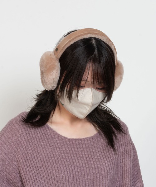 EMU Australia（エミューオーストラリア）の「Angahook Earmuff / イヤーマフ（イヤーマフ・レディース・ブラウン/キャメル/ブラック・FREE）」の10枚目の写真