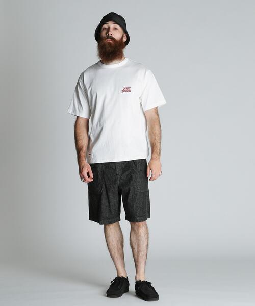 Schott(ショット)の「Schott/ショット/HEART LOGO Schott BROS. EMB. T-SHIRT/ハートロゴ ショットブロス 刺繍Tシャツ(Tシャツ/カットソー・メンズ・ネイビー/ブラック/ホワイト・M/2XL/XL/L)」の12枚目の写真
