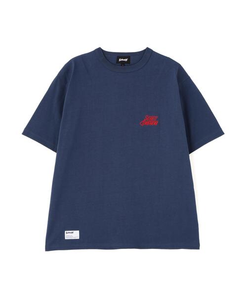 Schott(ショット)の「Schott/ショット/HEART LOGO Schott BROS. EMB. T-SHIRT/ハートロゴ ショットブロス 刺繍Tシャツ(Tシャツ/カットソー・メンズ・ネイビー/ブラック/ホワイト・M/2XL/XL/L)」の18枚目の写真