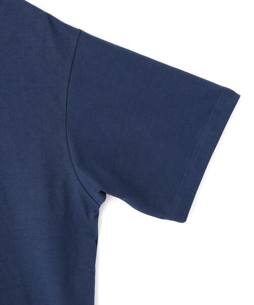 Schott(ショット)の「Schott/ショット/HEART LOGO Schott BROS. EMB. T-SHIRT/ハートロゴ ショットブロス 刺繍Tシャツ(Tシャツ/カットソー・メンズ・ネイビー/ブラック/ホワイト・M/2XL/XL/L)」の22枚目の写真