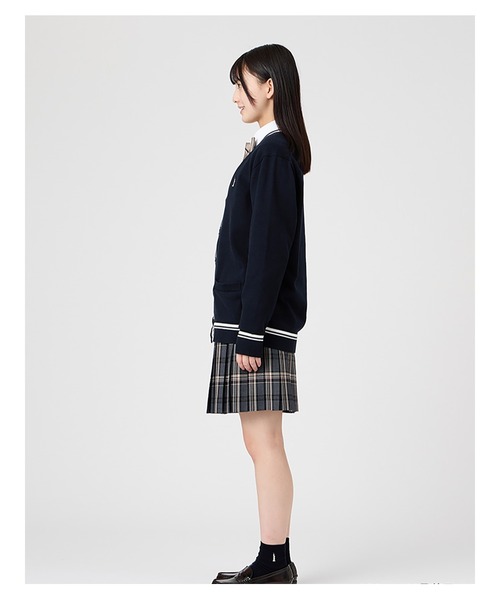 EASTBOY(イーストボーイ)の「ソックス 両面刺繍 13cm丈 通学 靴下 中学生 高校生 スクール (ソックス/靴下・キッズ・ホワイト/ネイビー・F)」の8枚目の写真