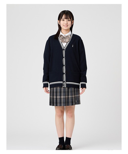 EASTBOY(イーストボーイ)の「ソックス 両面刺繍 13cm丈 通学 靴下 中学生 高校生 スクール (ソックス/靴下・キッズ・ホワイト/ネイビー・F)」の9枚目の写真
