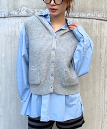 3.3 Field Trip  | 3.3 Field Trip／ボタンフード付きベスト(ベスト)