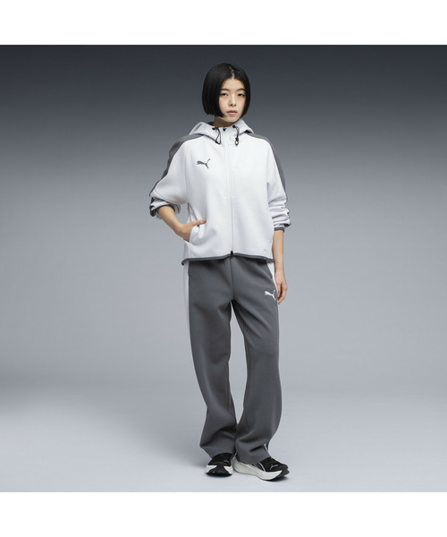 PUMA（プーマ）の「PUMA プーマ ウィメンズ トレーニング ボルテージ ニットパンツ（その他パンツ・レディース・ブラック系その他/ダークグレー・X-LARGE/LARGE/MEDIUM/SMALL）」の4枚目の写真