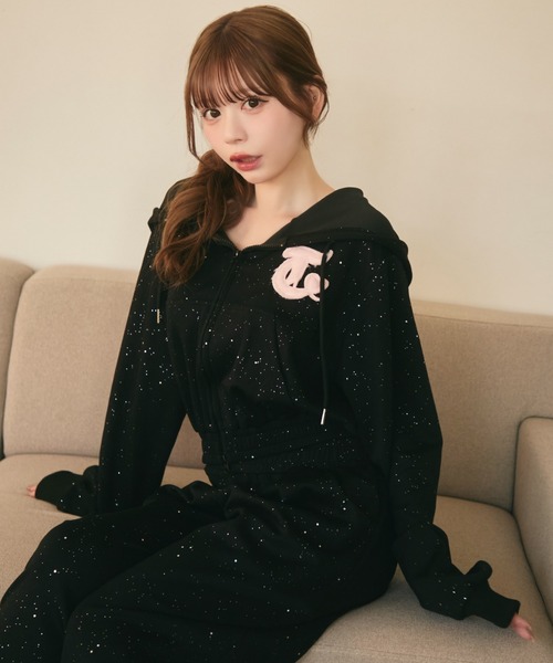 セール】ファーロゴラメスウェットパーカー（パーカー）｜TITTY&CO