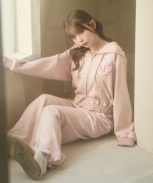 TITTY&CO.（ティティーアンドコー）の「ファーロゴラメスウェットパーカー（パーカー）」