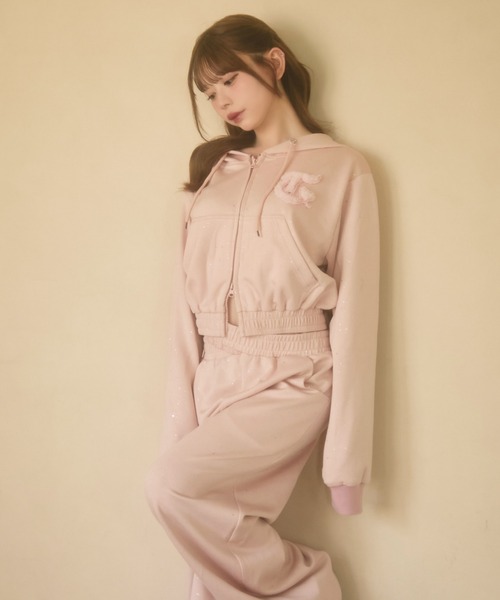 セール】ファーロゴラメスウェットパーカー（パーカー）｜TITTY&CO