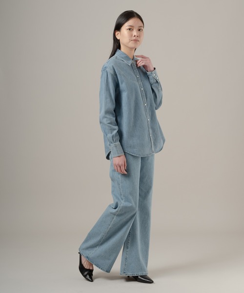 Levi's(リーバイス)の「Levi's/リーバイス BLUETAB(TM) RIDER シャツ(シャツ/ブラウス・レディース・ブルー・XS/S/M)」の15枚目の写真