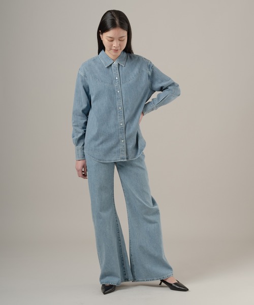 Levi's(リーバイス)の「Levi's/リーバイス BLUETAB(TM) RIDER シャツ(シャツ/ブラウス・レディース・ブルー・XS/S/M)」の14枚目の写真