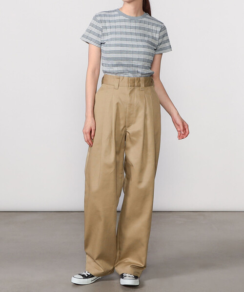 THE SHINZONE（ザ　シンゾーン）の「THE SHINZONE | TOMBOY PANTS WOMEN（その他パンツ・レディース・ブラック/ベージュ・34/32/36）」の5枚目の写真