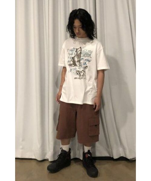 ISTKUNST（イストクンスト）の「CARGO MIDI-OVER PANTS_PINKBROWN(IK2EMMPA60A)（その他パンツ・レディース・その他・S/M/L）」の8枚目の写真