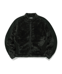 FLEECE RACING JACKET_BLACK(NG2EFUB932A)