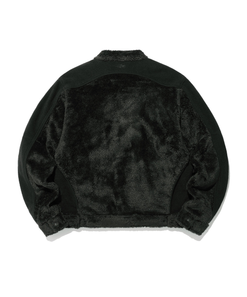 NICE GHOST CLUB(ナイスゴーストクラブ)の「FLEECE RACING JACKET_BLACK(NG2EFUB932A)(その他アウター・レディース・ブラック・S/M/L)」の2枚目の写真