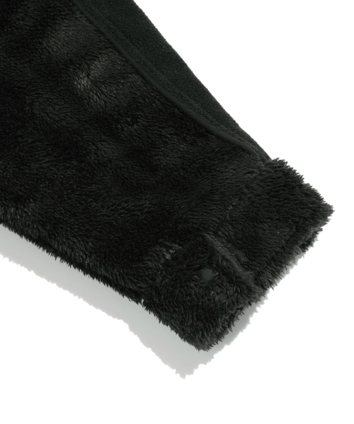 NICE GHOST CLUB(ナイスゴーストクラブ)の「FLEECE RACING JACKET_BLACK(NG2EFUB932A)(その他アウター・レディース・ブラック・S/M/L)」の5枚目の写真