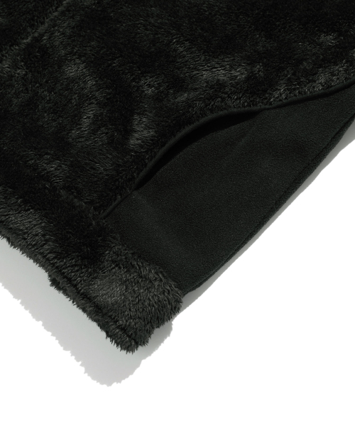 NICE GHOST CLUB(ナイスゴーストクラブ)の「FLEECE RACING JACKET_BLACK(NG2EFUB932A)(その他アウター・レディース・ブラック・S/M/L)」の6枚目の写真