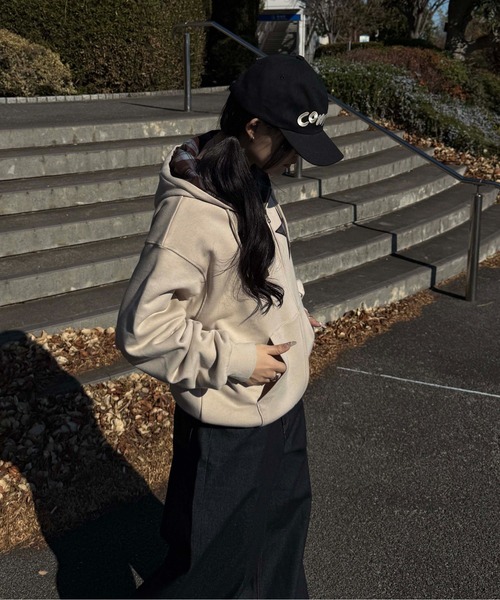 CHAPAL パーカー　フード付きコート クリーム色　M フランス　リバーシブル リバーシブルマウンテンパーカー | ジムマスター（gym master）公式通販