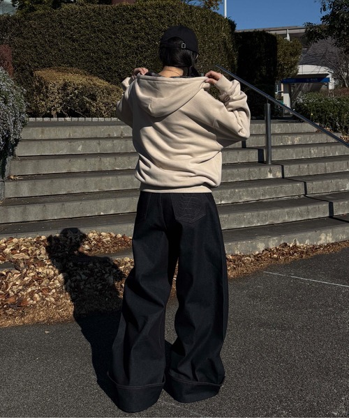sedacle(セダクル)の「リバーシブルチェックジップパーカー(パーカー・メンズ・グレー/ベージュ/レッド・SMALL/MEDIUM/LARGE)」の18枚目の写真