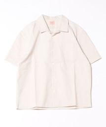BIG MIKE ビッグマイク/ シャンブレー オープンカラー 半袖シャツ セットアップ対応 ボックスシルエット ユニセックス // 102625400