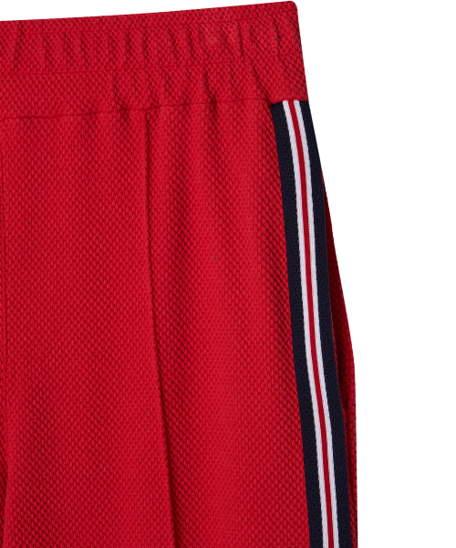 MENASOO（ミナス）の「Waffle Wide Pants_Red（スウェットパンツ・レディース・レッド・F）」の5枚目の写真