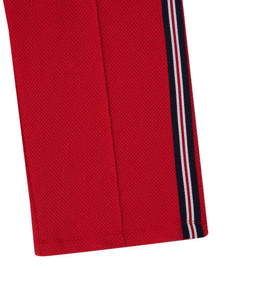 MENASOO（ミナス）の「Waffle Wide Pants_Red（スウェットパンツ・レディース・レッド・F）」の7枚目の写真