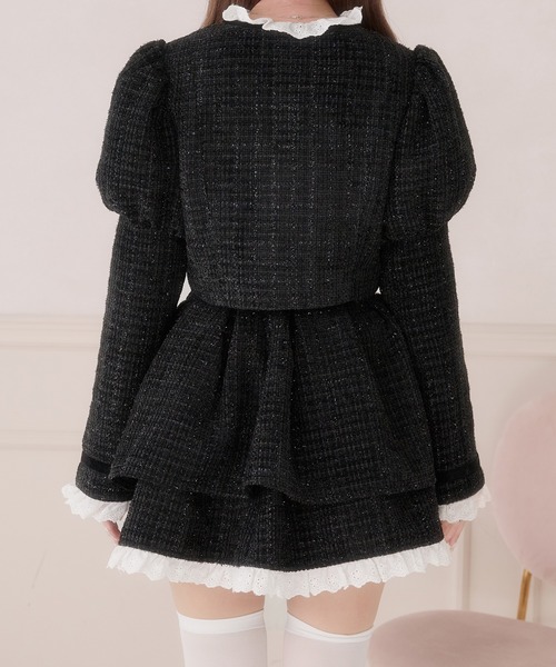 セール】コットンレースツイードスカート（スカート）｜Pal elfy（パル