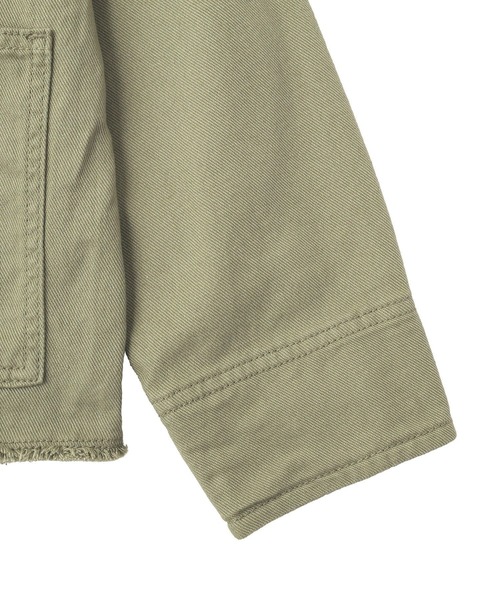 earth music&ecology（アースミュージックアンドエコロジー）の「ノーカラーカバーオール（カバーオール・レディース・ライトグリーン・FREE）」の15枚目の写真