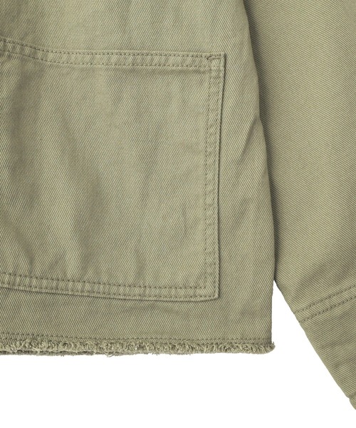 earth music&ecology（アースミュージックアンドエコロジー）の「ノーカラーカバーオール（カバーオール・レディース・ライトグリーン・FREE）」の16枚目の写真