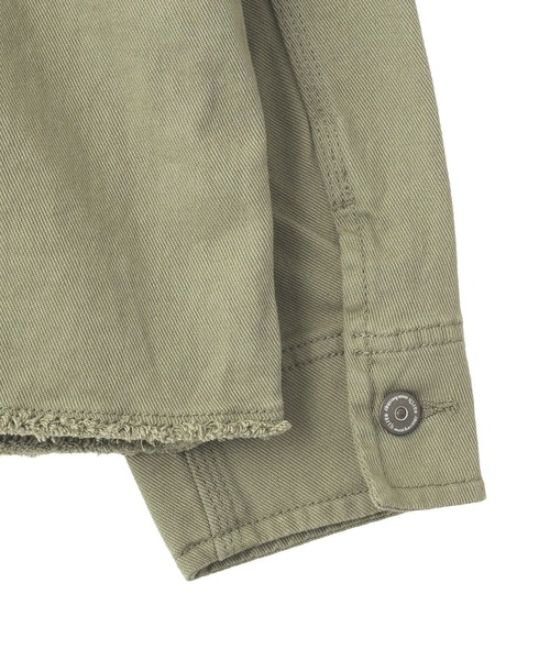 earth music&ecology（アースミュージックアンドエコロジー）の「ノーカラーカバーオール（カバーオール・レディース・ライトグリーン・FREE）」の18枚目の写真