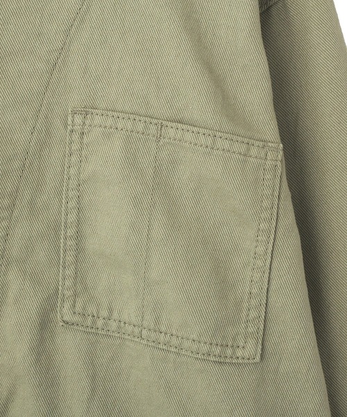 earth music&ecology（アースミュージックアンドエコロジー）の「ノーカラーカバーオール（カバーオール・レディース・ライトグリーン・FREE）」の19枚目の写真