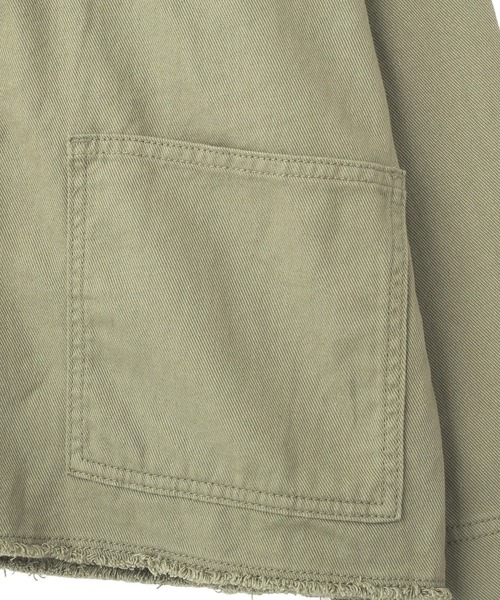 earth music&ecology（アースミュージックアンドエコロジー）の「ノーカラーカバーオール（カバーオール・レディース・ライトグリーン・FREE）」の20枚目の写真