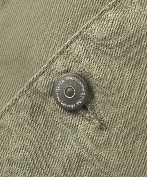 earth music&ecology（アースミュージックアンドエコロジー）の「ノーカラーカバーオール（カバーオール・レディース・ライトグリーン・FREE）」の21枚目の写真