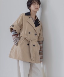 Eimee Law | ハーフスリーブ ミドル丈トレンチコート(トレンチコート)
