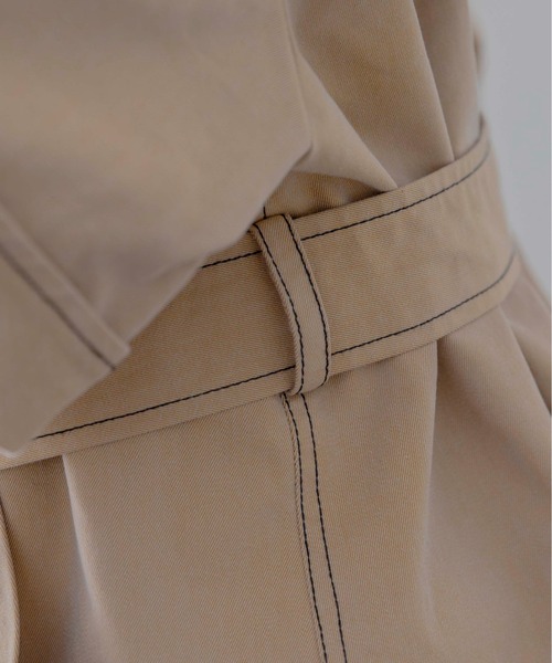 Eimee Law（エイミーロウ）の「ハーフスリーブ ミドル丈トレンチコート（トレンチコート・レディース・ベージュ/カーキ/ダークグレー・FREE）」の22枚目の写真