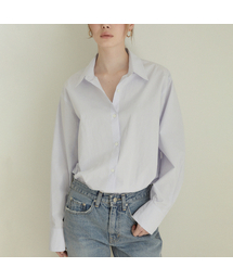 LARGO（ラルゴ）の「Loose fit shirt (lavender)（シャツ/ブラウス）」