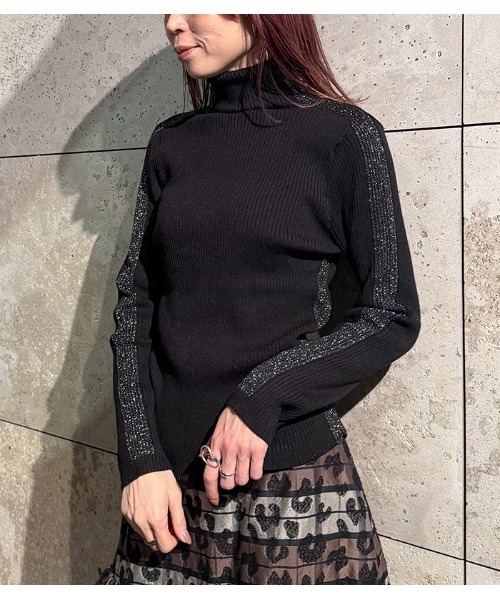 セール】【PaulineBleu/ポリーヌブロー】サイドラメラインタートル