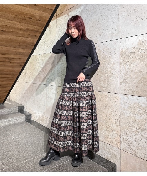 セール】【PaulineBleu/ポリーヌブロー】サイドラメラインタートル