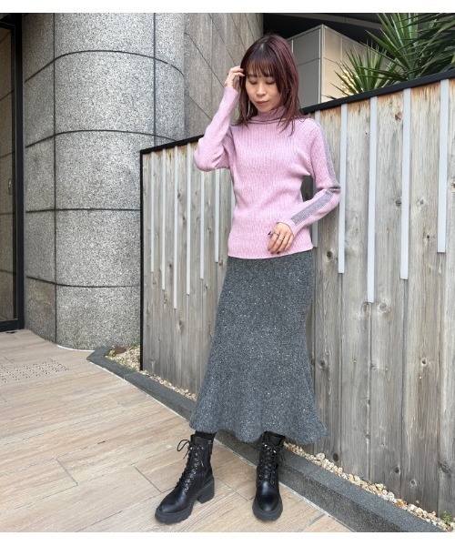 セール】【PaulineBleu/ポリーヌブロー】サイドラメラインタートル