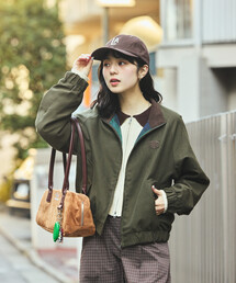 UMBRO × FREAK'S STORE/アンブロ 別注 STAND COLLAR BLOUSON/ スタンドカラー ブルゾン