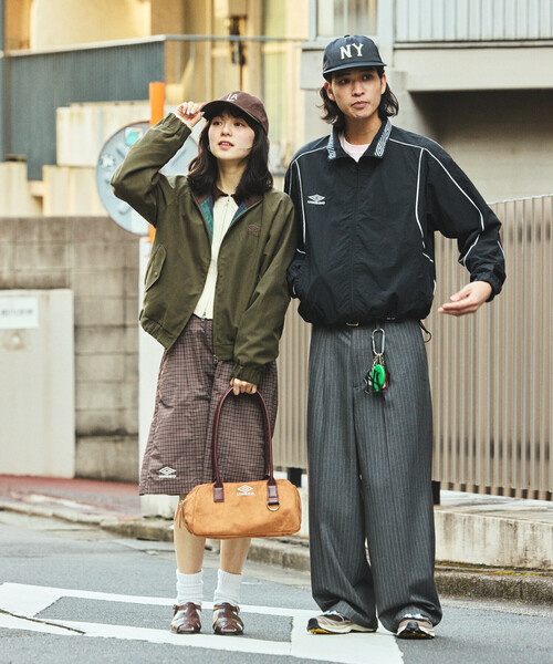 UMBRO × FREAK'S STORE/アンブロ 別注 STAND COLLAR BLOUSON/ スタンド