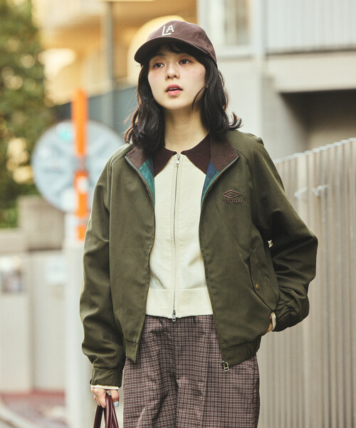 UMBRO × FREAK'S STORE/アンブロ 別注 STAND COLLAR BLOUSON/ スタンド